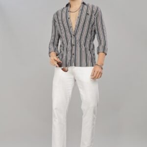 PR3 Shirts 004–Stripes || Full Sleeve Shirt