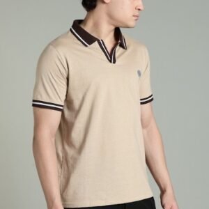 PR3 SS 006||BEIGE|| 100% Cotton T-Shirt
