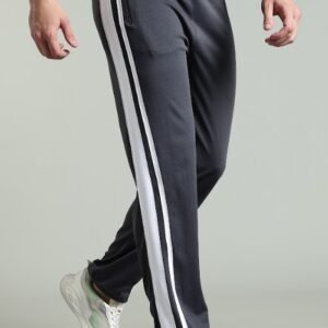 TP 003||DARK GREY WHITE || Track Pant