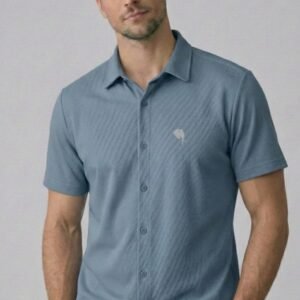 TS 001 |ICE BLUE|| Half Sleeve Shirt