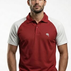 PR3 SS 007-A||MAROON|| 100% Cotton T-Shirt